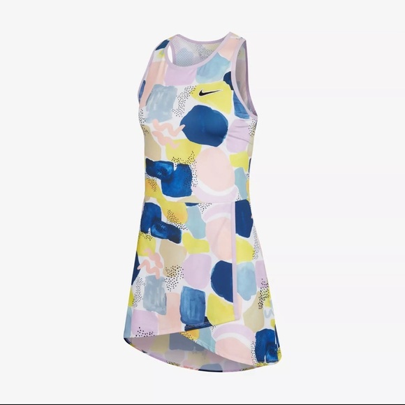 Nike Dri-Fit Lilac Mist Tennis Dress - Picture 1 of 5